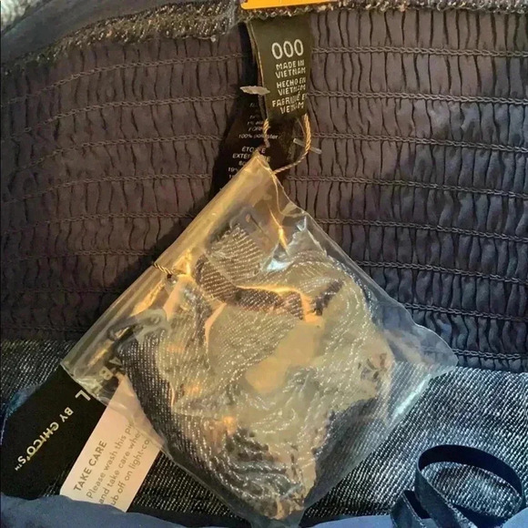 Chico's Black Label Indigo Twill Jumpsuit - Picture 7 of 11